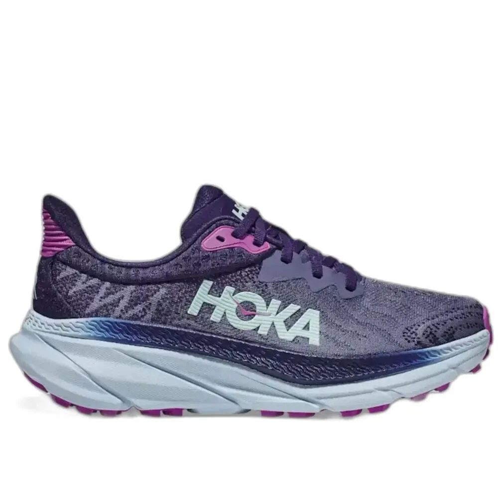 Hoka Women's Challenger 7 ATR in Meteor/Night Sky Purple / US 8 - Picture 1 of 10